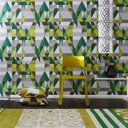 Wallpaper Zewana green