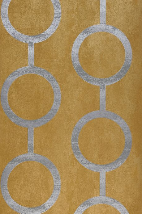 Bauhaus Wallpaper Wallpaper Florin matt gold Roll Width