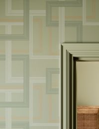 Papel de parede Alcamo cinza esverdeado pálido