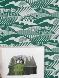 Wallpaper Ludovic pine green