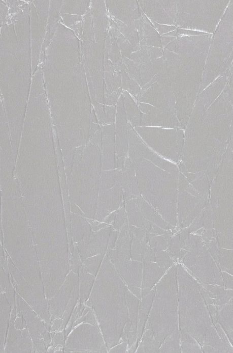 Crinkle Effect Wallpaper Wallpaper Crush Avantgarde 03 silver grey A4 Detail