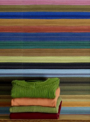 Wallpaper Zipper multi-coloured Room View