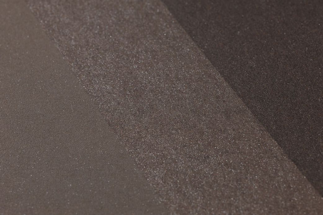 Papel pintado rayas Papel pintado Velda marrón negruzco Ver detalle