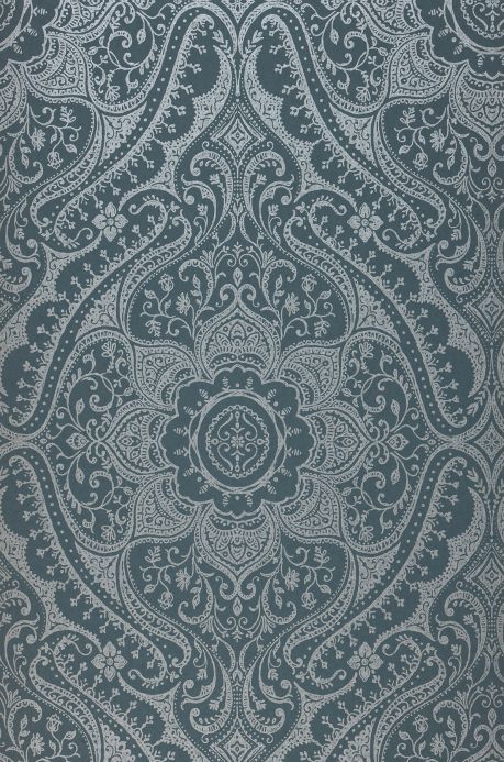 Classic Wallpaper Wallpaper Laurel silver grey Roll Width