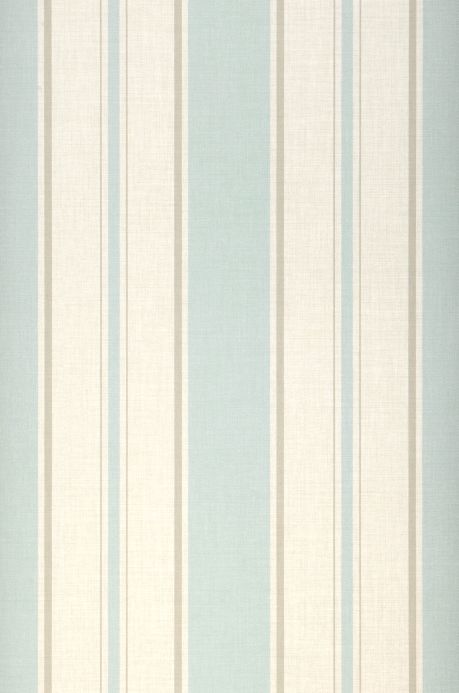 Striped Wallpaper Wallpaper Suro light pastel turquoise Roll Width