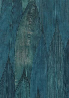 Arana Wasserblau Muster