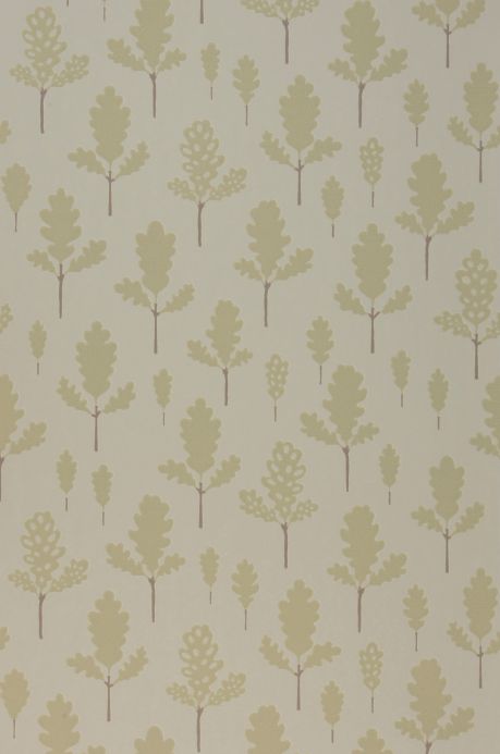 Majvillan Wallpaper Wallpaper Oak reed green Roll Width