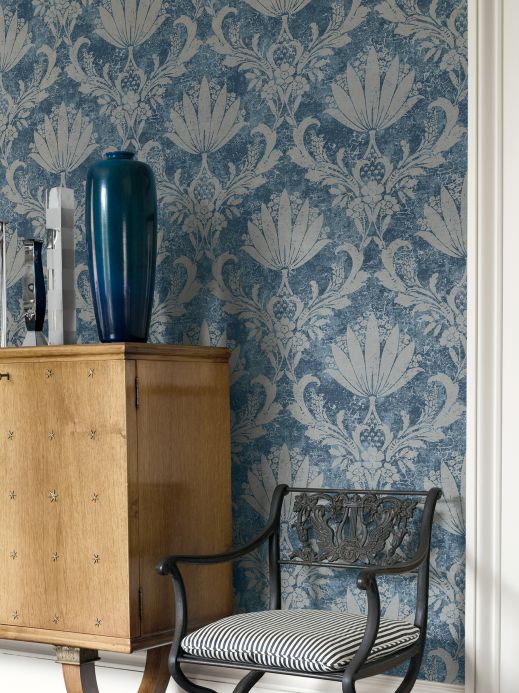 Archiv Wallpaper Dolce shades of blue Room View