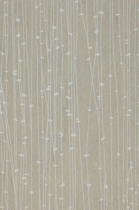 Striped Wallpaper Wallpaper Matisse light grey A4 Detail