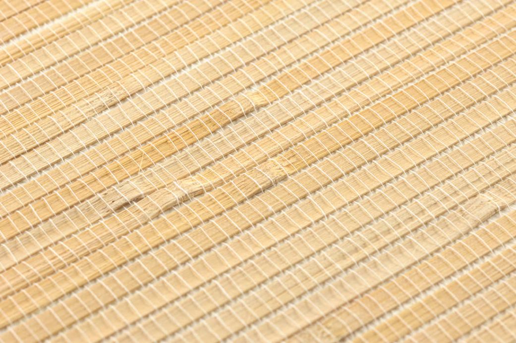 Carta da parati naturale Carta da parati Natural Bamboo 03 giallo sabbia Visuale dettaglio