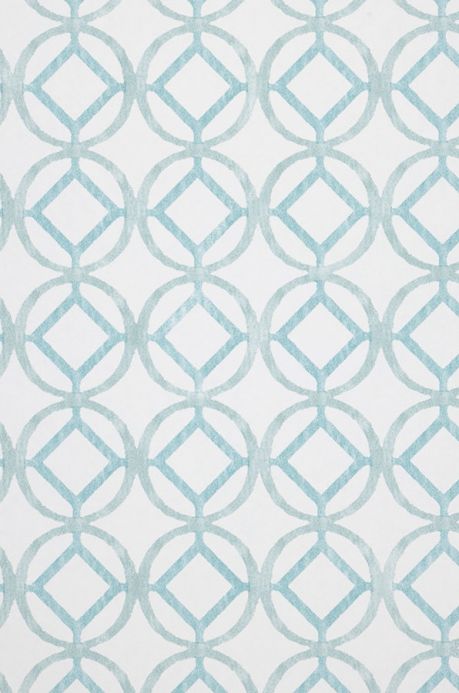 Scandinavian Wallpaper Wallpaper Larmuss mint turquoise A4 Detail