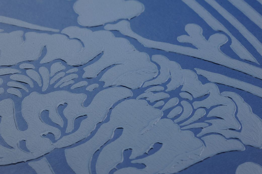 Archiv Papel pintado Sibia azul oscuro Ver detalle