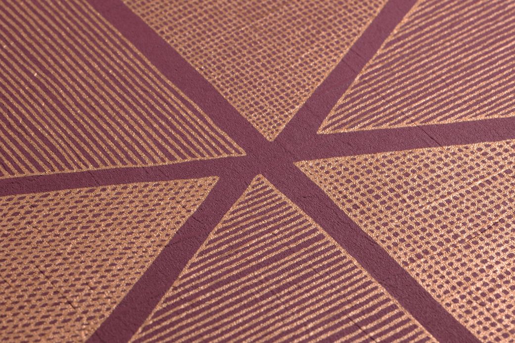 Archiv Wallpaper Enzo violet Detail View
