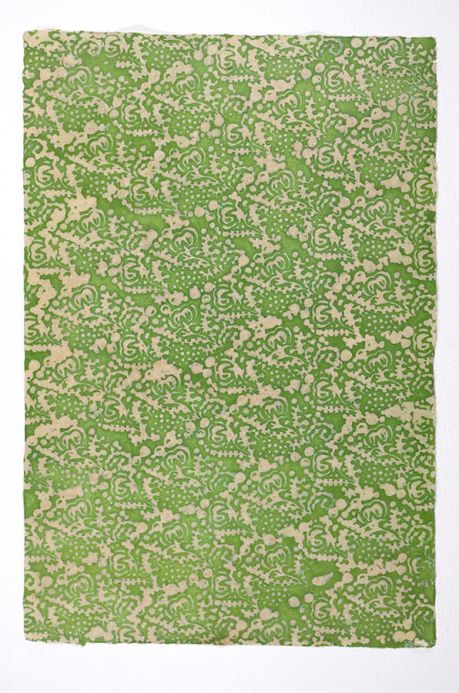 Designer Wallpaper Sangpo pea green Roll Width