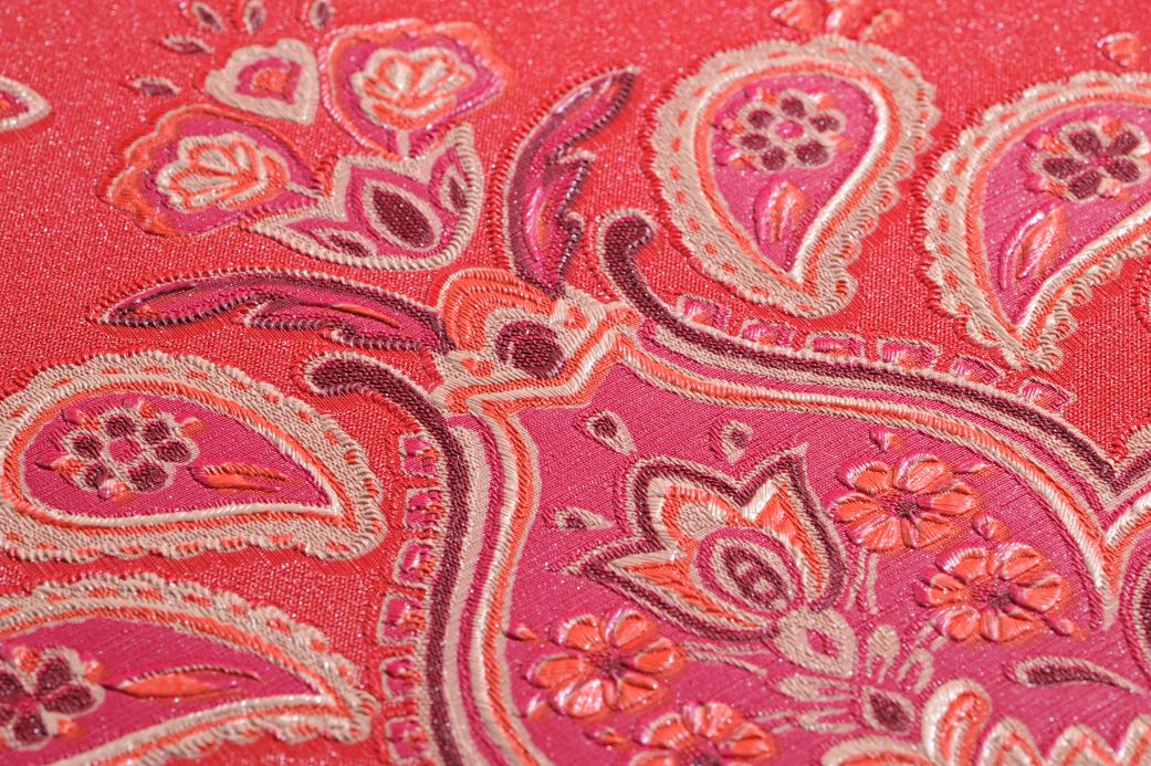 Archiv Wallpaper Adeline red Detail View