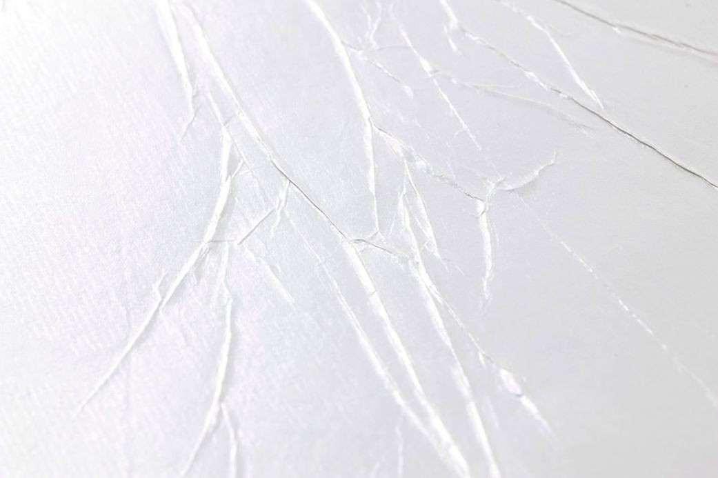 Crinkle Effect Wallpaper Wallpaper Crush Avantgarde 01 cream white Detail View