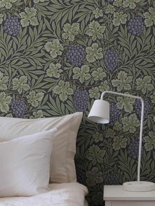 William Morris Wallpaper Wallpaper Bedran lavender Room View