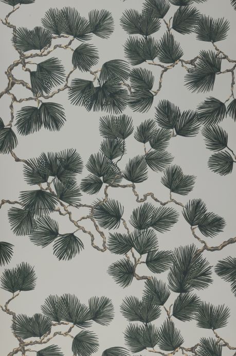 Wallpaper Wallpaper Pine fir tree green Roll Width