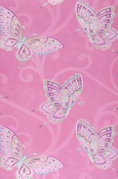Papier peint Butterfly violet bruyère