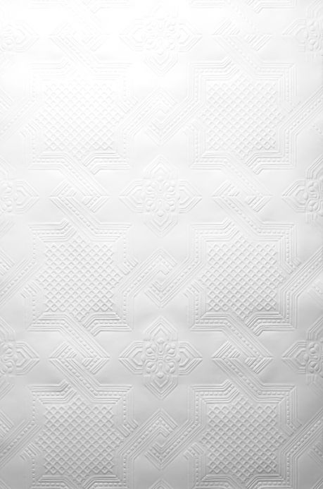 Wallpaper Wallpaper Seymour white Roll Width
