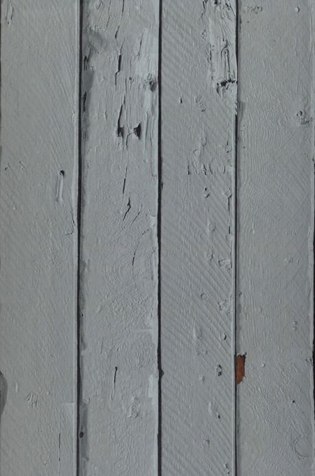 Papel pintado madera Papel pintado Scrapwood 18 gris oscuro Ancho rollo