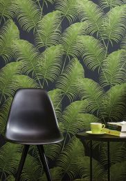 Wallpaper Milva fern green shimmer