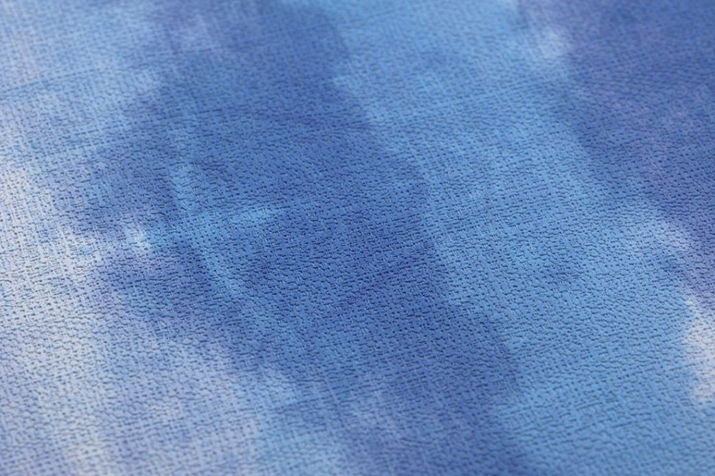 Papel de parede Shabby Chic Papel de parede Alika tons de azul Ver detalhe