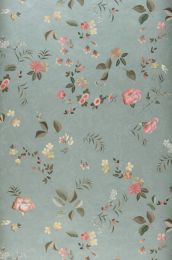 Wallpaper Marley turquoise grey