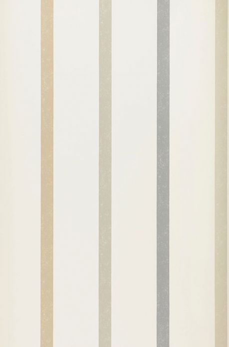 Striped Wallpaper Wallpaper Sabira grey beige Roll Width