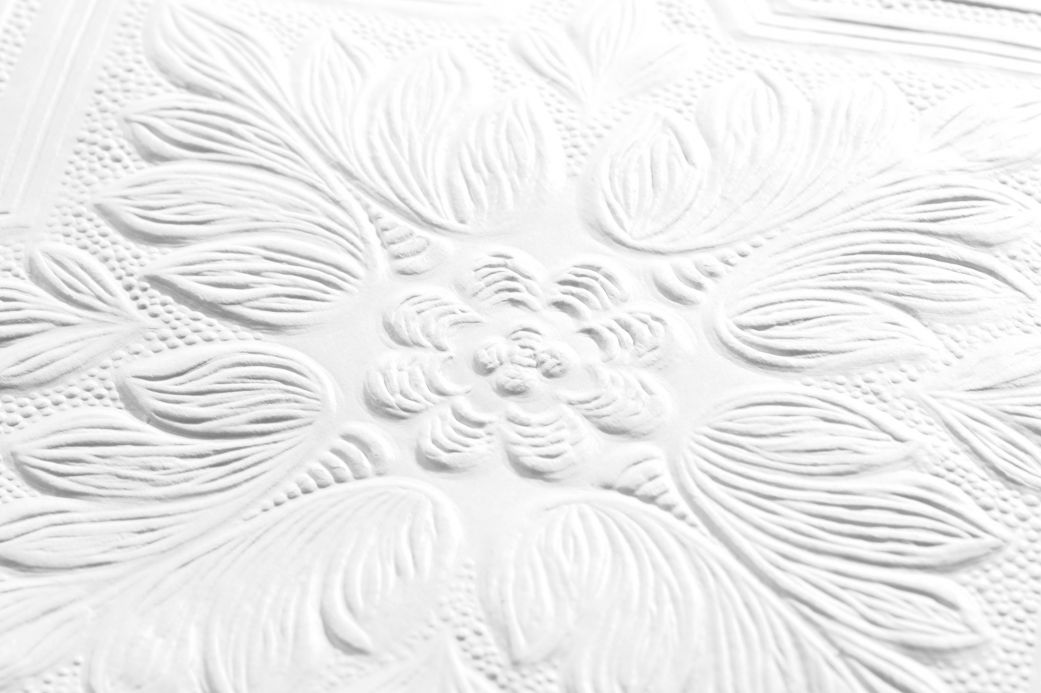 Paper-based Wallpaper Wallpaper Howard white Detail View