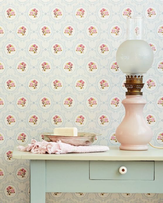 Archiv Wallpaper Nissi rose Room View