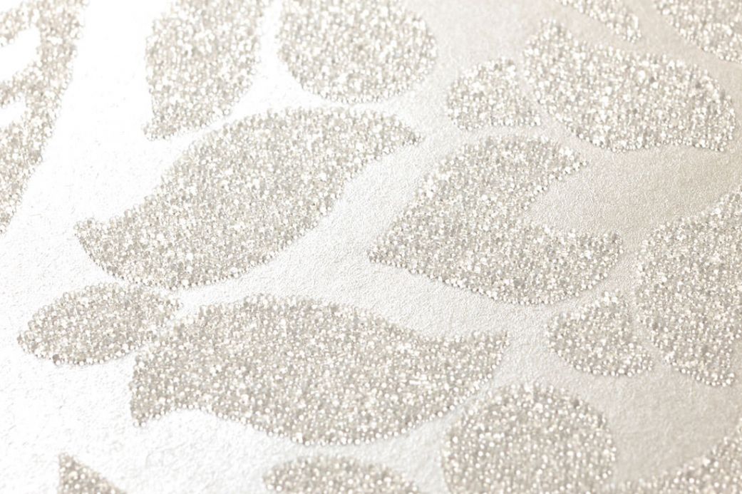 Cream Wallpaper Wallpaper Mirabel light ivory Detail View