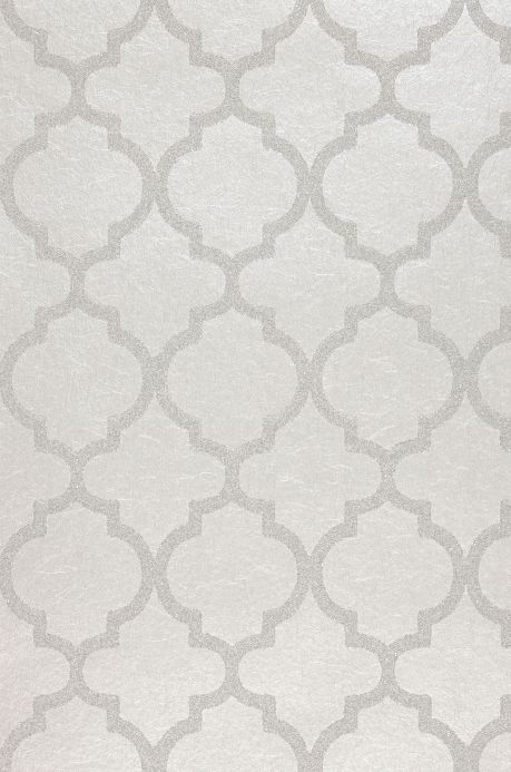 White Wallpaper Wallpaper Ginevra oyster white A4 Detail