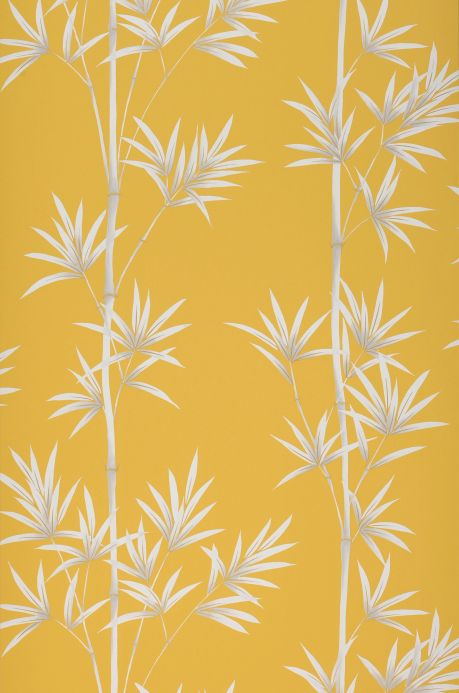 Paper-based Wallpaper Wallpaper Marakanda lemon yellow Roll Width