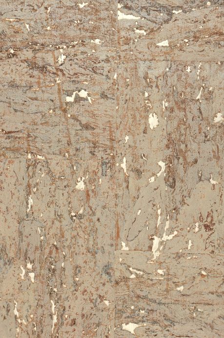Natural Wallpaper Wallpaper Cork on Roll 06 pebble grey A4 Detail