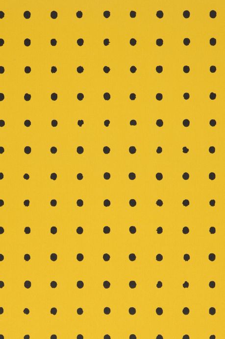 Geometric Wallpaper Wallpaper Nala golden yellow A4 Detail
