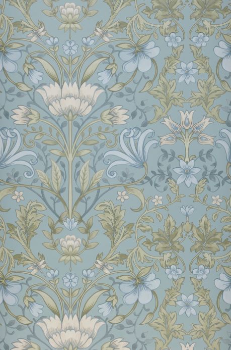 All Wallpaper Andana turquoise grey Roll Width