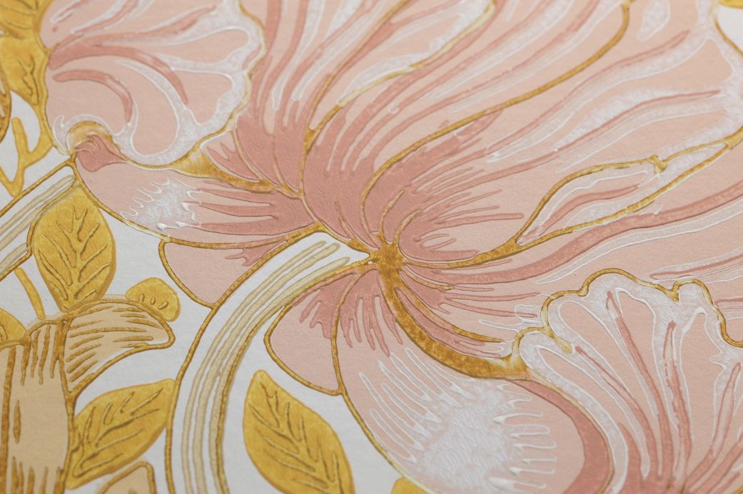 William Morris Wallpaper Wallpaper Despina gorze yellow Detail View