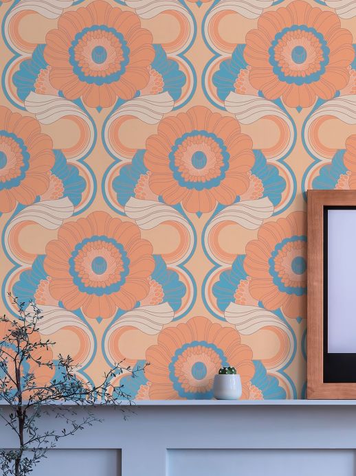 All Wallpaper Lolita pastel orange Room View