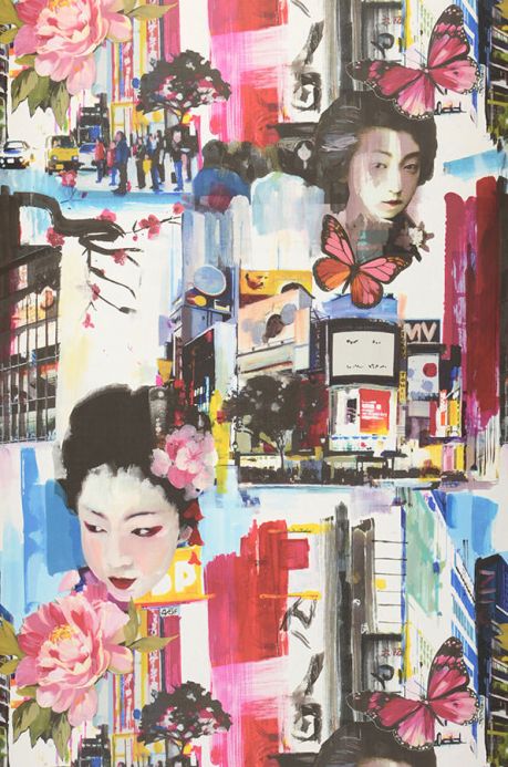 Archiv Papier peint Tokyo Calling multicolore Largeur de lé