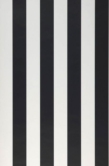 Striped Wallpaper Wallpaper Zuleika black Roll Width