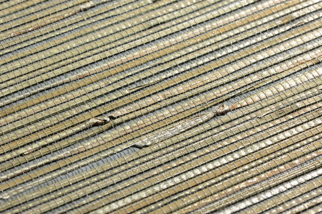Natural Wallpaper Wallpaper Grass on Roll 06 reed green Detail View