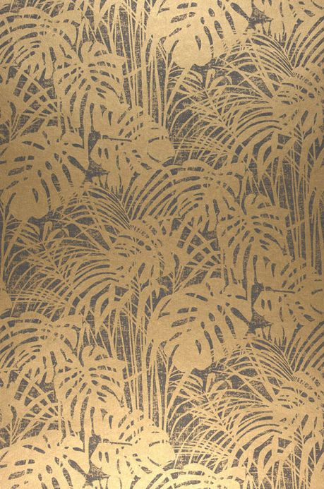 Botanical Wallpaper Wallpaper Persephone pearl gold Roll Width