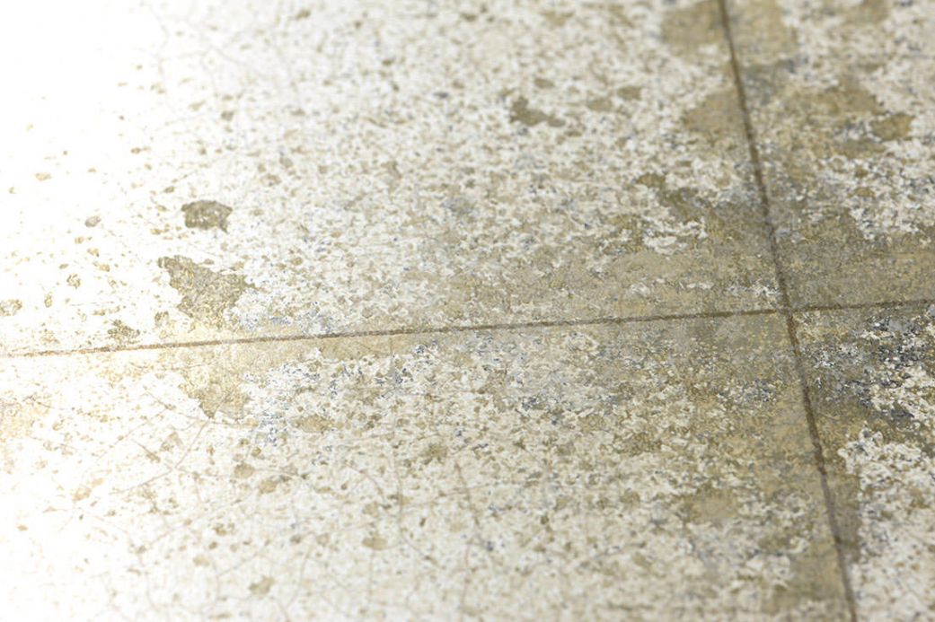 Papel de parede metálico Papel de parede Heilango bege acinzentado Ver detalhe