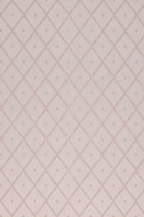 Papel de parede tecido Papel de parede Abigail rosa branco Detalhe A4