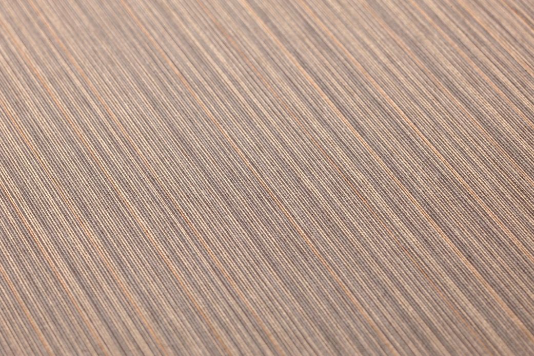 Textile Wallpaper Wallpaper Pandan brown tones Detail View
