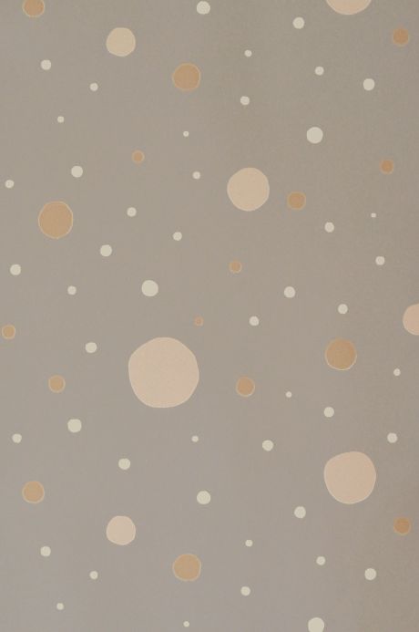 Papel pintado Majvillan Papel pintado Confetti beige grisáceo Ancho rollo