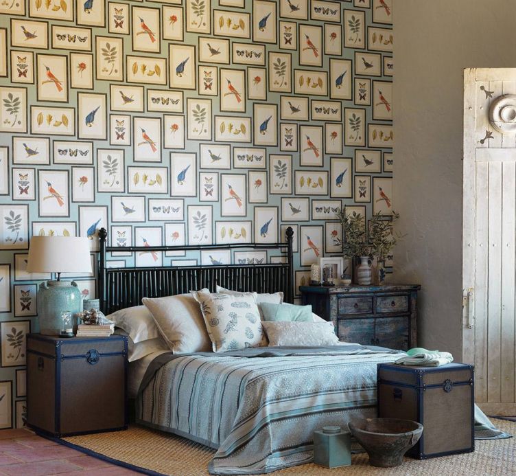 Country style Wallpaper Wallpaper Jara multi-coloured Room View
