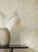 Wallpaper Palmetto cream shimmer