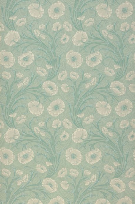 Colours Wallpaper Scalaria mint green Roll Width